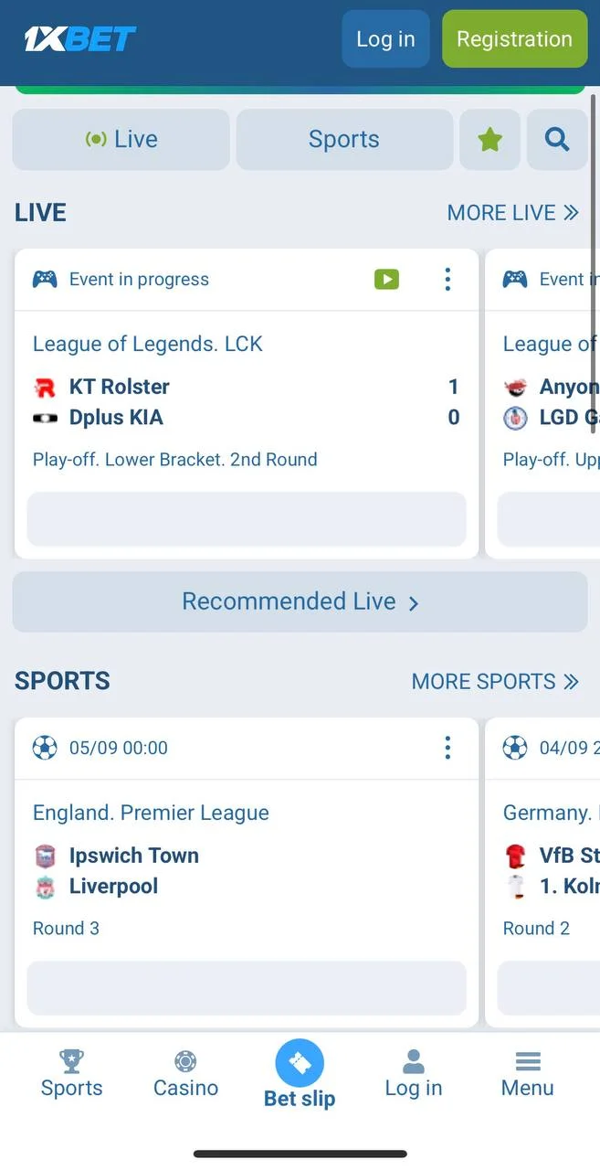 Приложение казино 1xbet